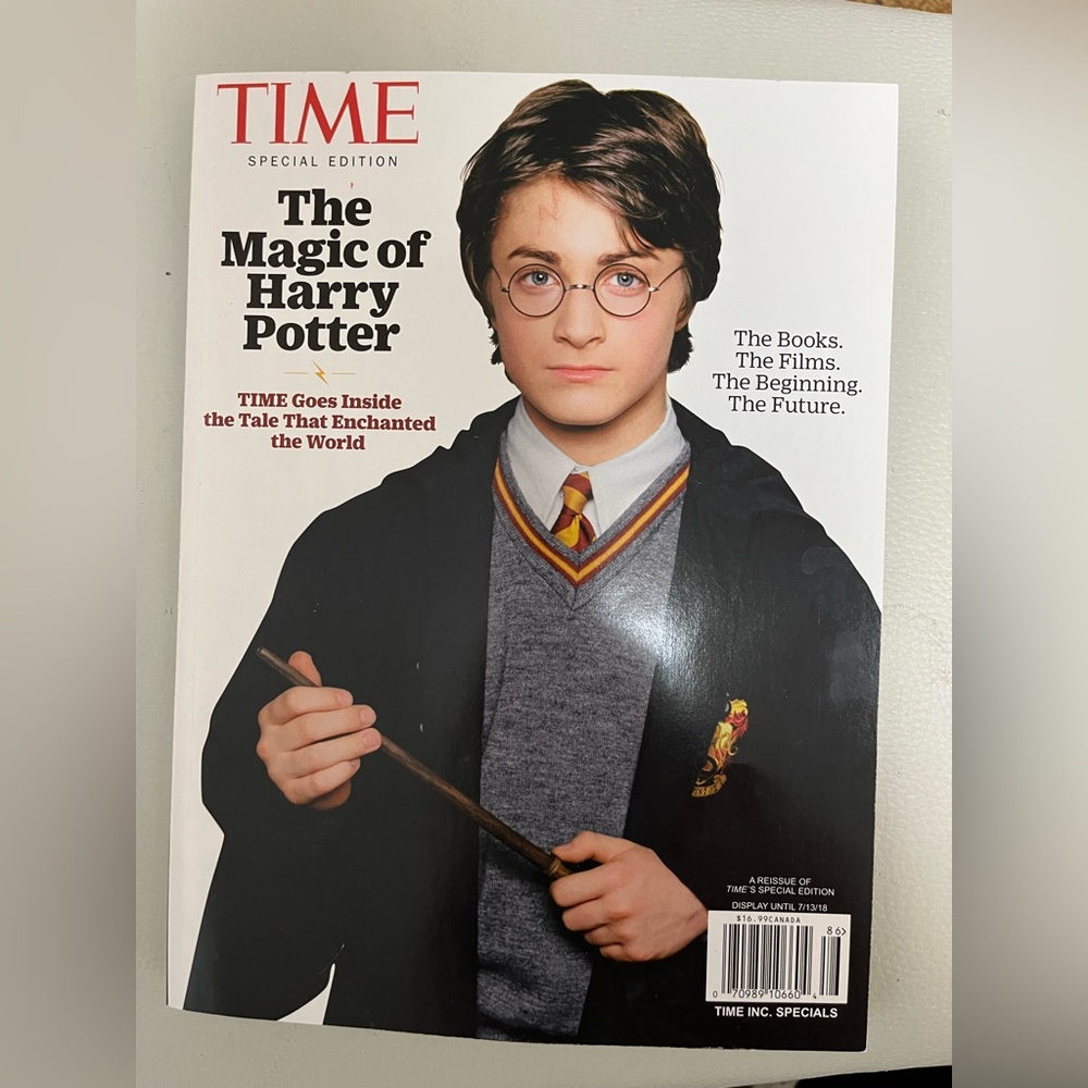 Time Magazine Special Edition Issue The Magic of Harry Potter 2018